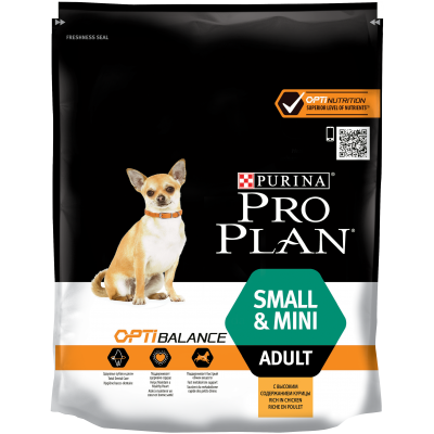 Pro Plan® для взрослых собак мелких и карликовых пород, с высоким содержанием курицы