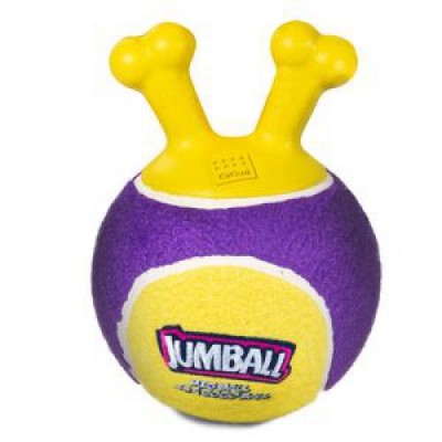 GiGwi Игрушка Джамболл для маленьких и средних собак из теннисной резины