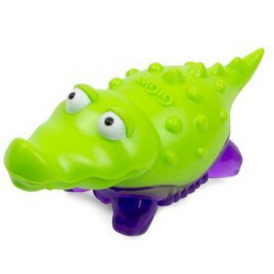GiGwi Игрушка для собак SUPPA PUPPA Крокодил с пищалкой