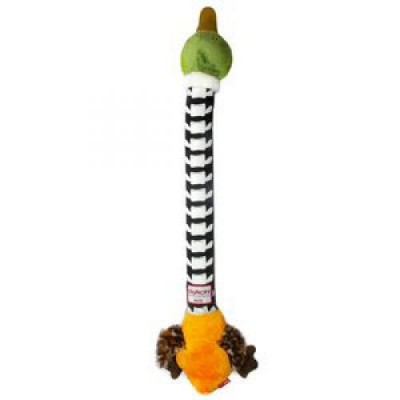 GiGwi Игрушка для собак CRUNCHY NECK Утка с хрустящей шеей и пищалкой