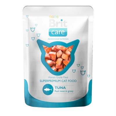 Brit Care Пауч для кошек Tuna Тунец 80 гр
