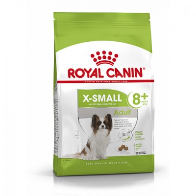 Royal Canin X-Small Adult 8+ Корм сухой для взрослых собак очень мелких размеров старше 8 лет