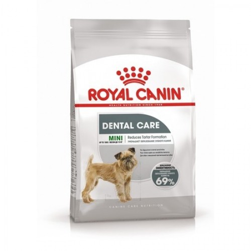 Royal Canin Mini Dental Care Корм сухой для собак мелких размеров, предрасположенных к образованию зубного камня