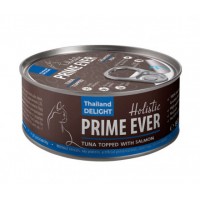 Prime Ever 8B Тунец с лососем в желе влажный корм для кошек всех возрастов, 80 гр