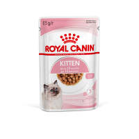 Royal Canin Kitten Gravy Корм консервированный полнорационный для котят в возрасте до 12 месяцев, кусочки в соусе, 85г