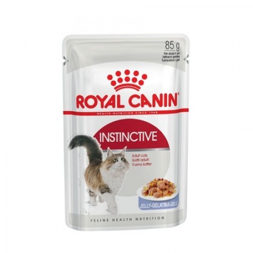 Royal Canin Инстинктив кон.д/кошек (кусочки в желе) 85гр