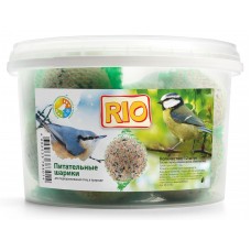 RIO Питательный шарик (для подкармливания и привлечения птиц) (ведро)12шариков*90гр