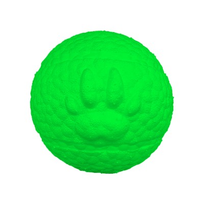 Mr.Kranch Игрушка для собак Мяч с шипами 8 см неоновая зеленая