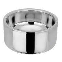 Mr.Kranch Миска из нержавеющей стали Straight Line Bowl 2,2 л, нескользящее основание