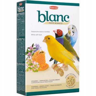 Padovan Blanc Patee корм дополнительный для декоративных птиц 25 кг