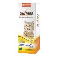 Unitabs ImmunoCat Витамины с Q10 паста для кошек, 120мл