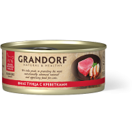 GRANDORF Tuna with Prawn in Broth Филе тунца с креветками в бульоне