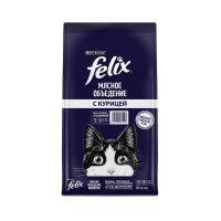 Felix Сухой корм Мясное объедение® для взрослых кошек, с курицей, Мешок, 10 кг