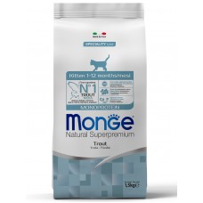 Monge Cat  Monoprotein корм для котят с форелью