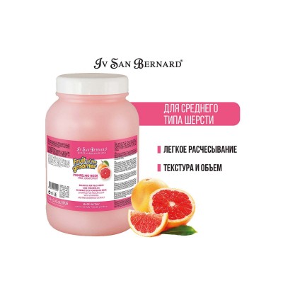 ISB Fruit of the Grommer Pink Grapefruit Шампунь для шерсти средней длины с витаминами 3,25 л