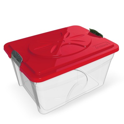 BAMA PET контейнер для хранения корма SIM BOX 18л 40x30x22h см, прозрачный